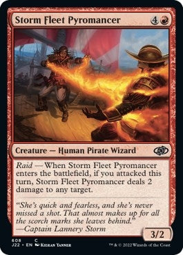 Image for Storm Fleet Pyromancer (608) [Jumpstart 2022]