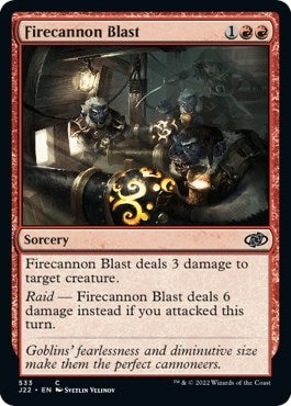 Image for Firecannon Blast (533) [Jumpstart 2022]