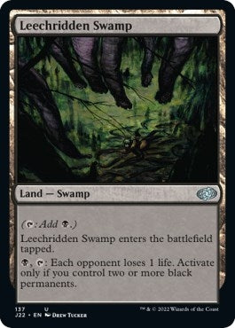 Image for Leechridden Swamp (137) [Jumpstart 2022]