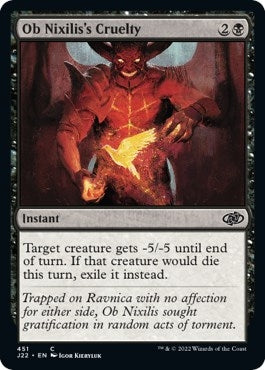 Image for Ob Nixilis's Cruelty (451) [Jumpstart 2022]