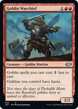 Image for Goblin Warchief (548) [Jumpstart 2022]