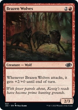 Image for Brazen Wolves (507) [Jumpstart 2022]
