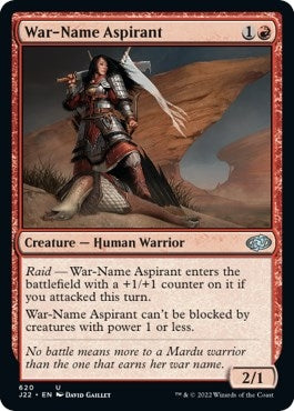 Image for War-Name Aspirant (620) [Jumpstart 2022]