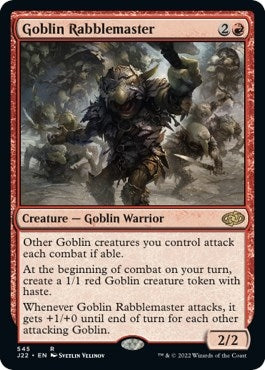 Image for Goblin Rabblemaster (545) [Jumpstart 2022]