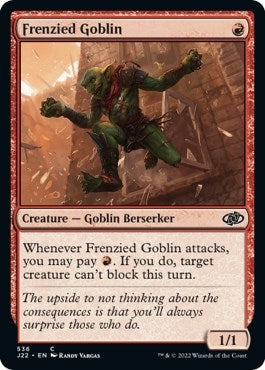 Image for Frenzied Goblin (536) [Jumpstart 2022]