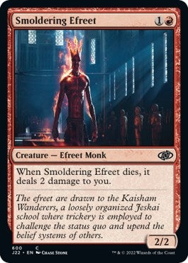 Image for Smoldering Efreet (600) [Jumpstart 2022]