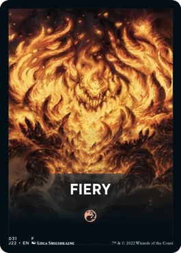 Image for Fiery Theme Card (31) [Jumpstart 2022]