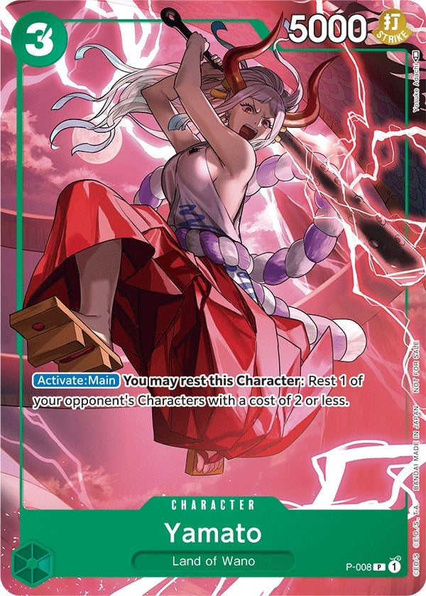 Image for Yamato (Tournament Pack Vol. 1) (P-008) - One Piece Card Game