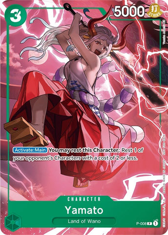 Image for Yamato (Tournament Pack Vol. 1) (P-008) - One Piece Card Game