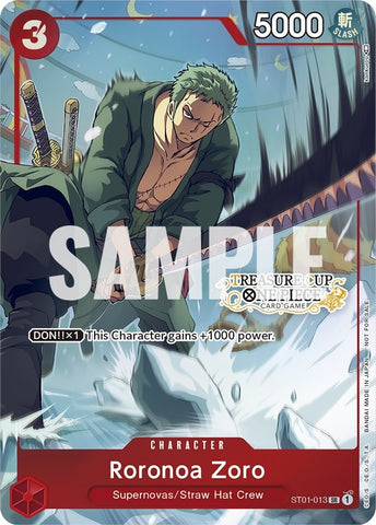 Image for Roronoa Zoro - ST01-013 (Treasure Cup) (ST01-013) - One Piece Card Game