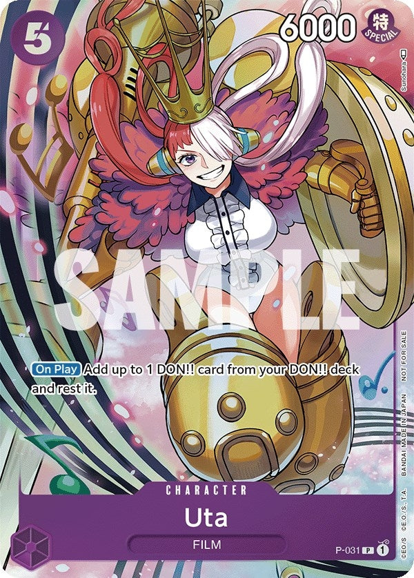Image for Uta (Event Pack Vol. 1) (P-031) (One Piece Promotion Cards) - One Piece Card Game