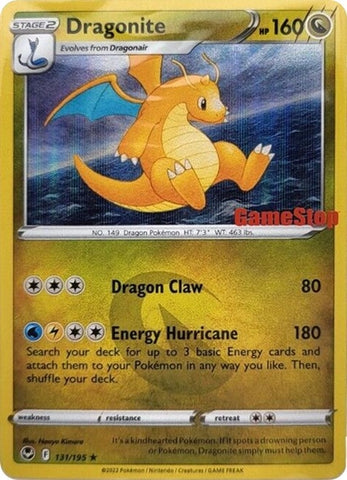Dragonite - 131/195 (Gamestop Exclusive) (131/195) (Miscellaneous Cards & Products)