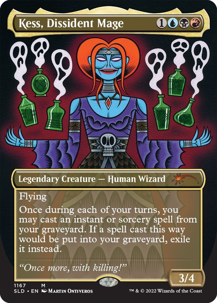 Image for Kess, Dissident Mage (1167) [Secret Lair Drop Series]
