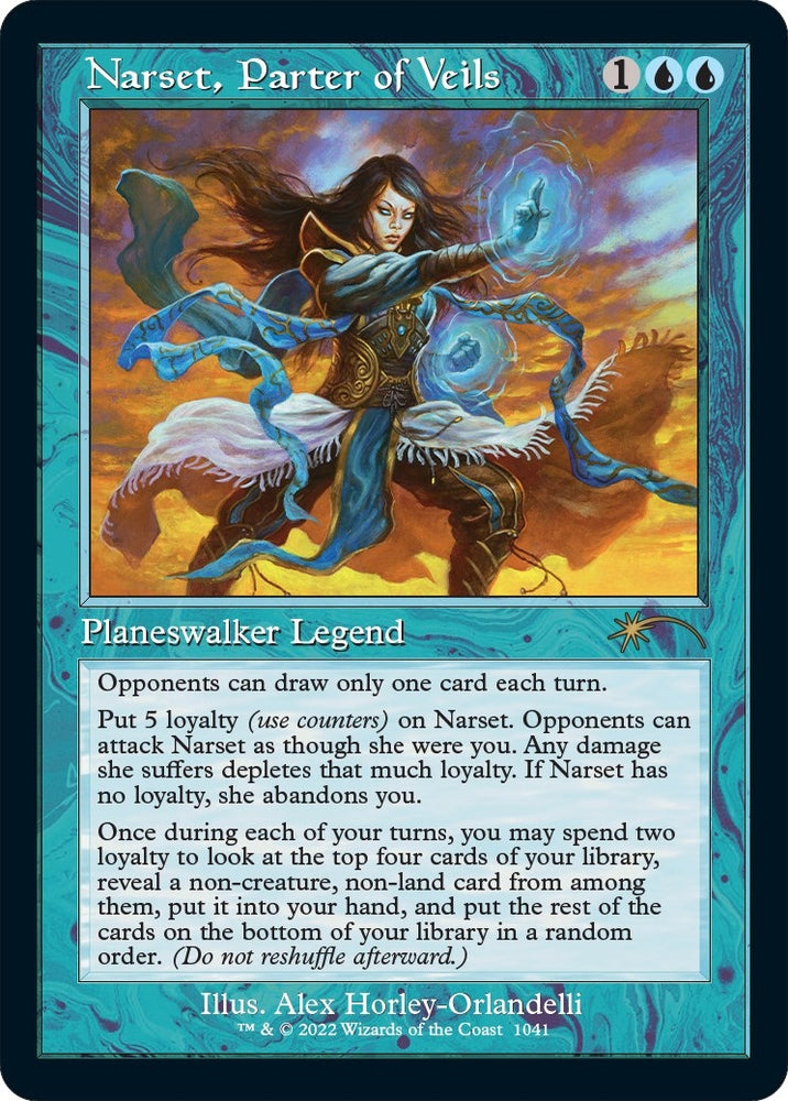 Image for Narset, Parter of Veils (Retro Frame) (1041) [Secret Lair Drop Series]