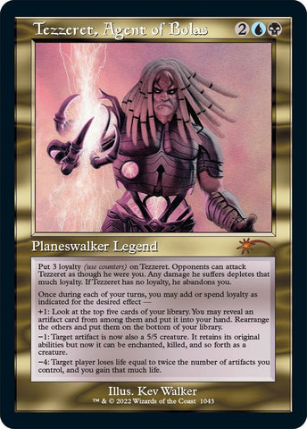 Image for Tezzeret, Agent of Bolas (Retro Frame) (1043) [Secret Lair Drop Series]