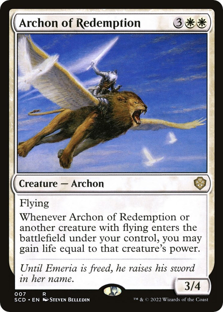 Image for Archon of Redemption (7) [Starter Commander Decks]