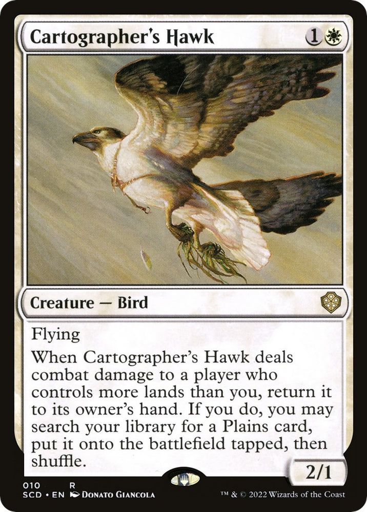 Image for Cartographer's Hawk (10) [Starter Commander Decks]