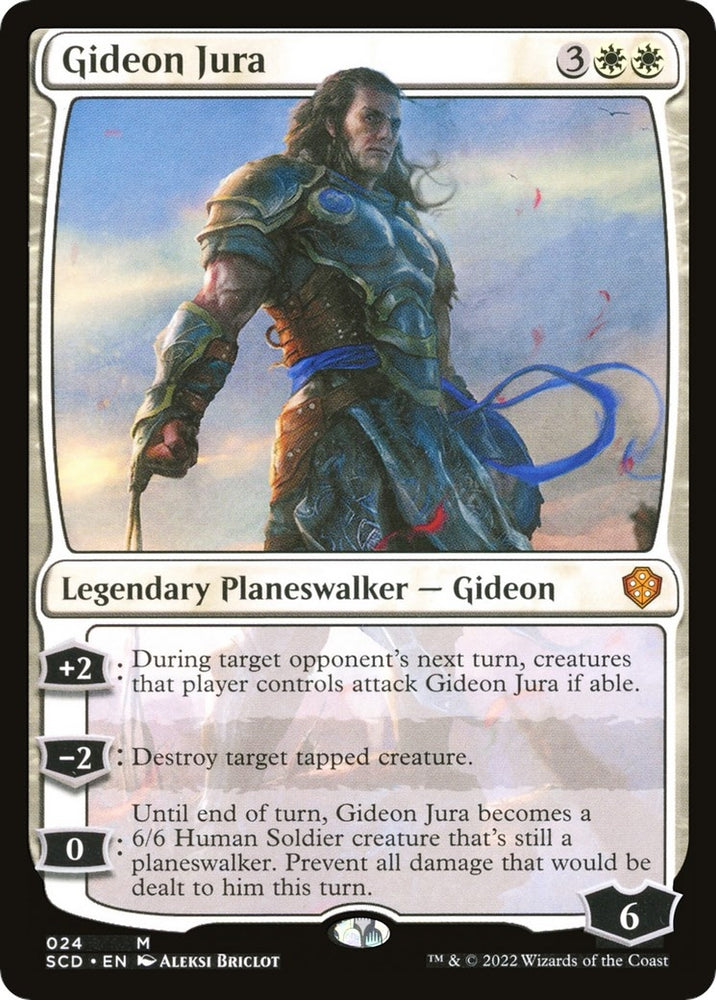 Image for Gideon Jura (24) [Starter Commander Decks]