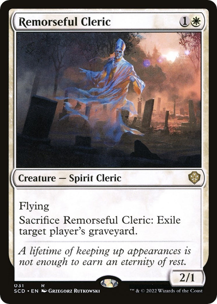Image for Remorseful Cleric (31) [Starter Commander Decks]