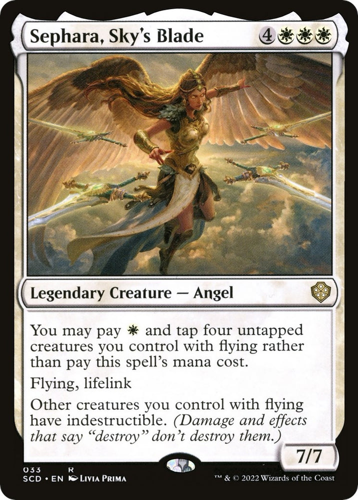 Image for Sephara, Sky's Blade (33) [Starter Commander Decks]
