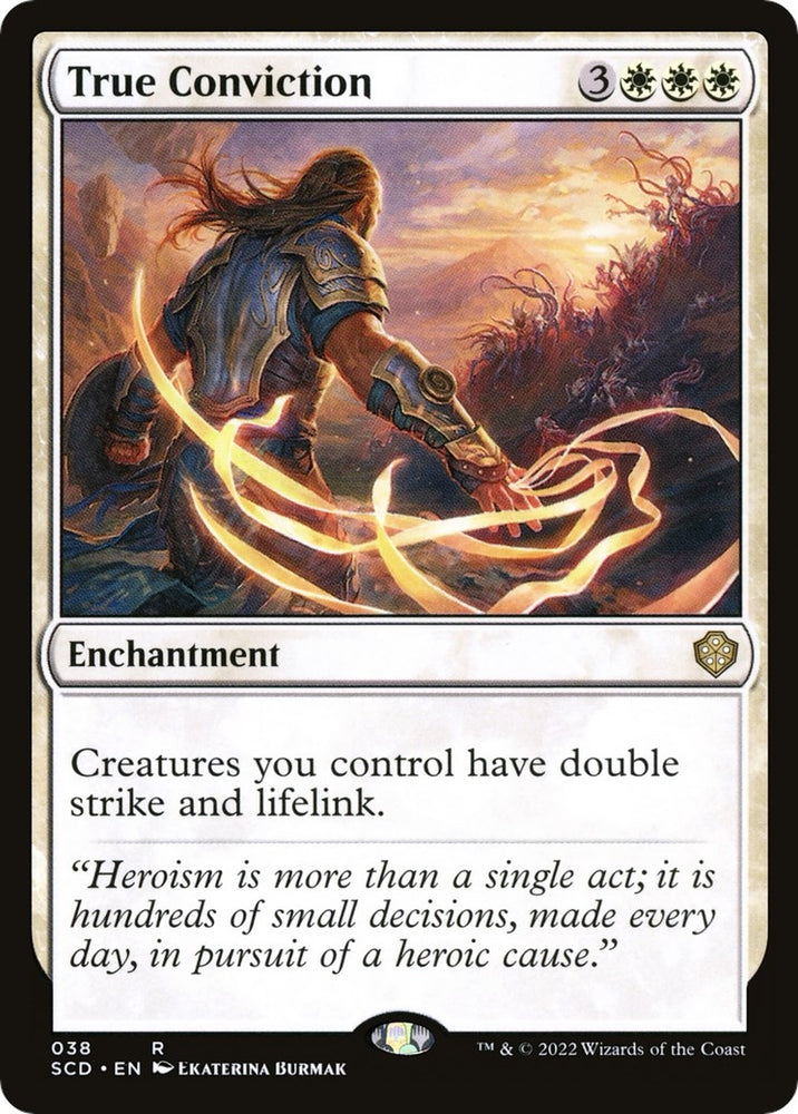 Image for True Conviction (38) [Starter Commander Decks]