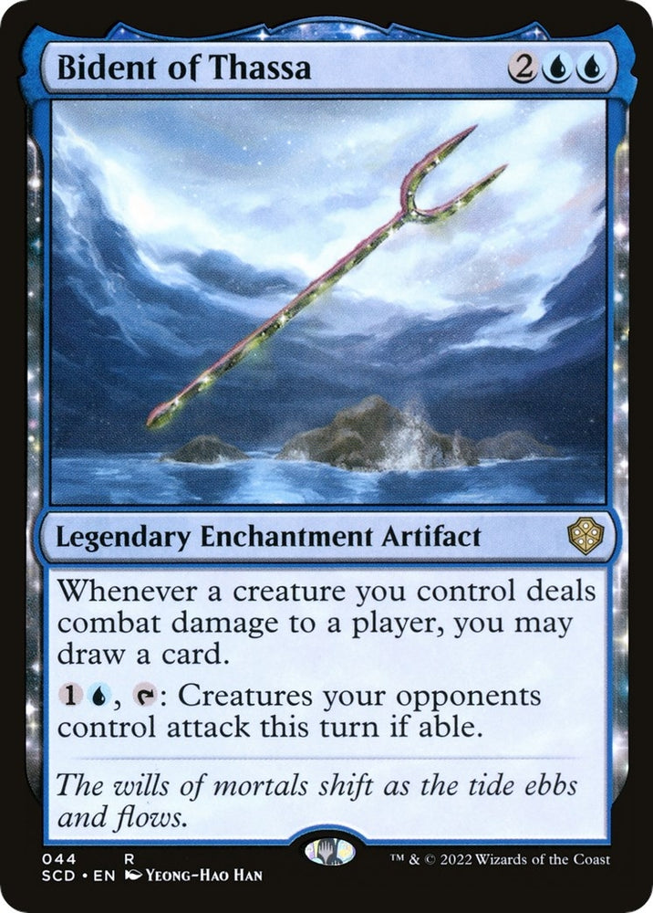 Image for Bident of Thassa (44) [Starter Commander Decks]