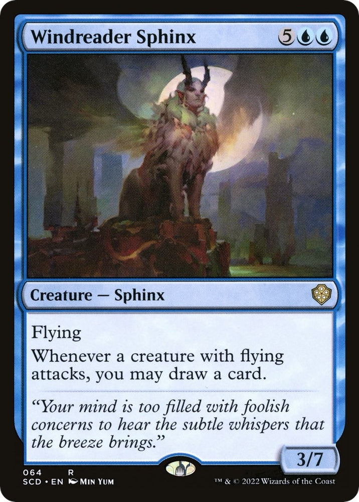 Image for Windreader Sphinx (64) [Starter Commander Decks]