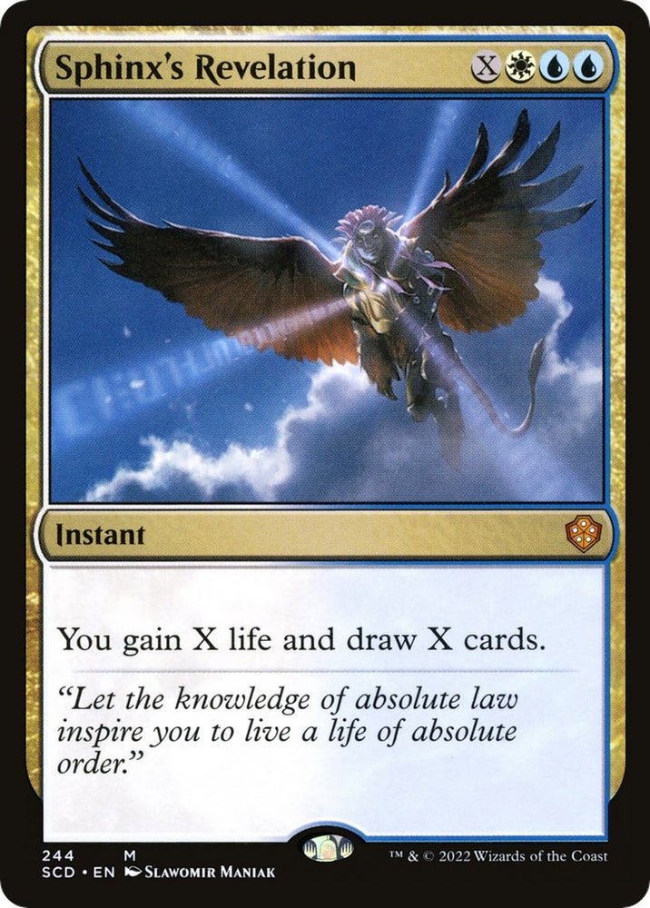 Image for Sphinx's Revelation (244) [Starter Commander Decks]