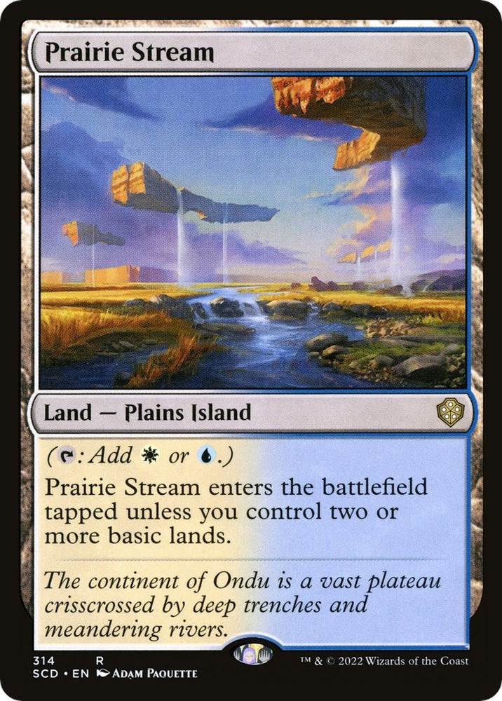 Image for Prairie Stream (314) [Starter Commander Decks]