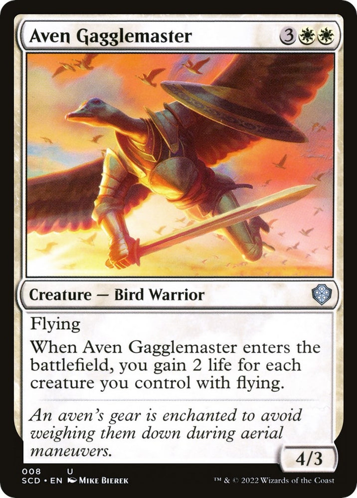 Image for Aven Gagglemaster (8) [Starter Commander Decks]