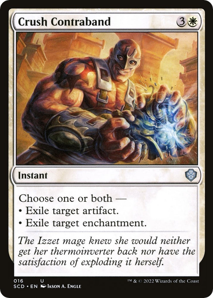 Image for Crush Contraband (16) [Starter Commander Decks]