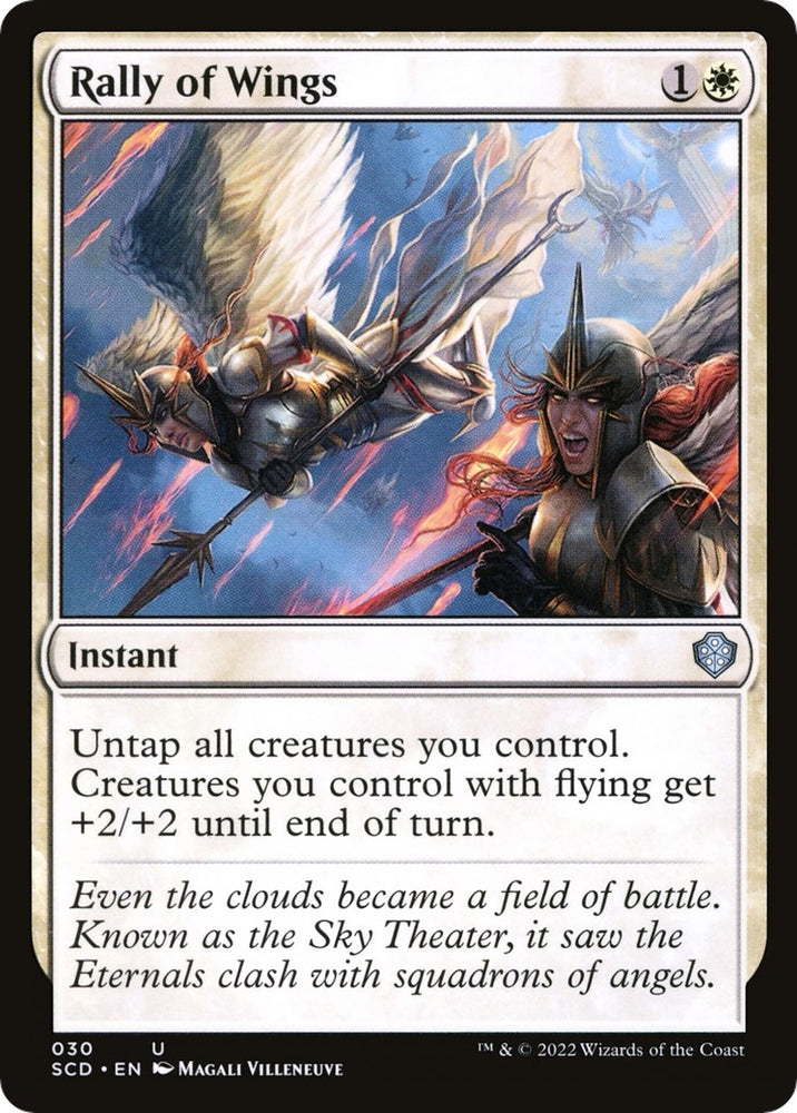 Image for Rally of Wings (30) [Starter Commander Decks]