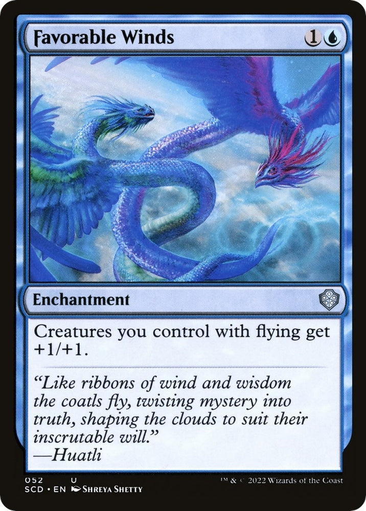 Image for Favorable Winds (52) [Starter Commander Decks]