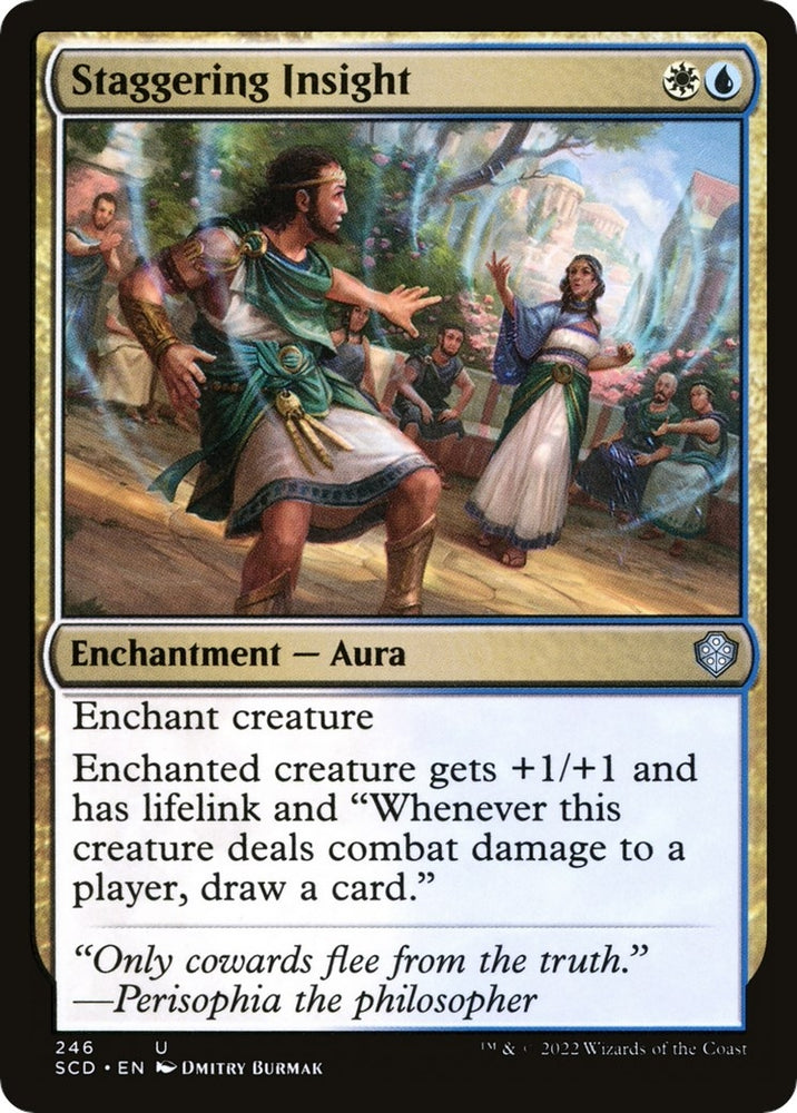 Image for Staggering Insight (246) [Starter Commander Decks]