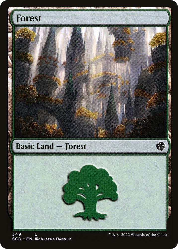 Image for Forest (349) (349) [Starter Commander Decks]