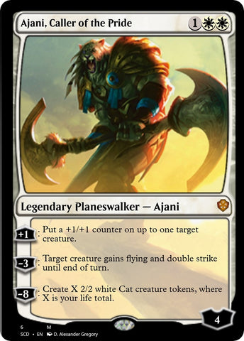 Image for Ajani, Caller of the Pride (6) [Starter Commander Decks]