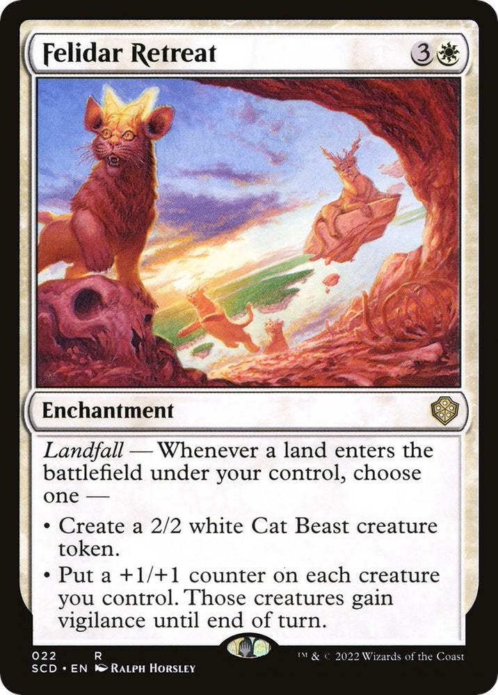 Image for Felidar Retreat (22) [Starter Commander Decks]