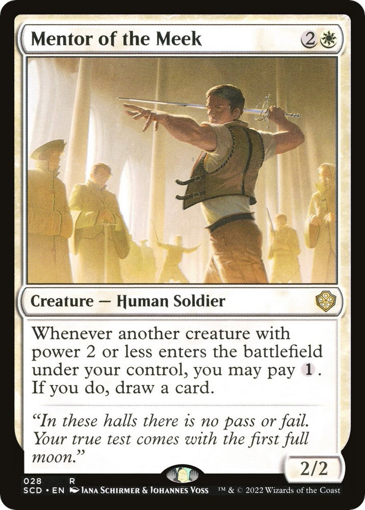 Image for Mentor of the Meek (28) [Starter Commander Decks]