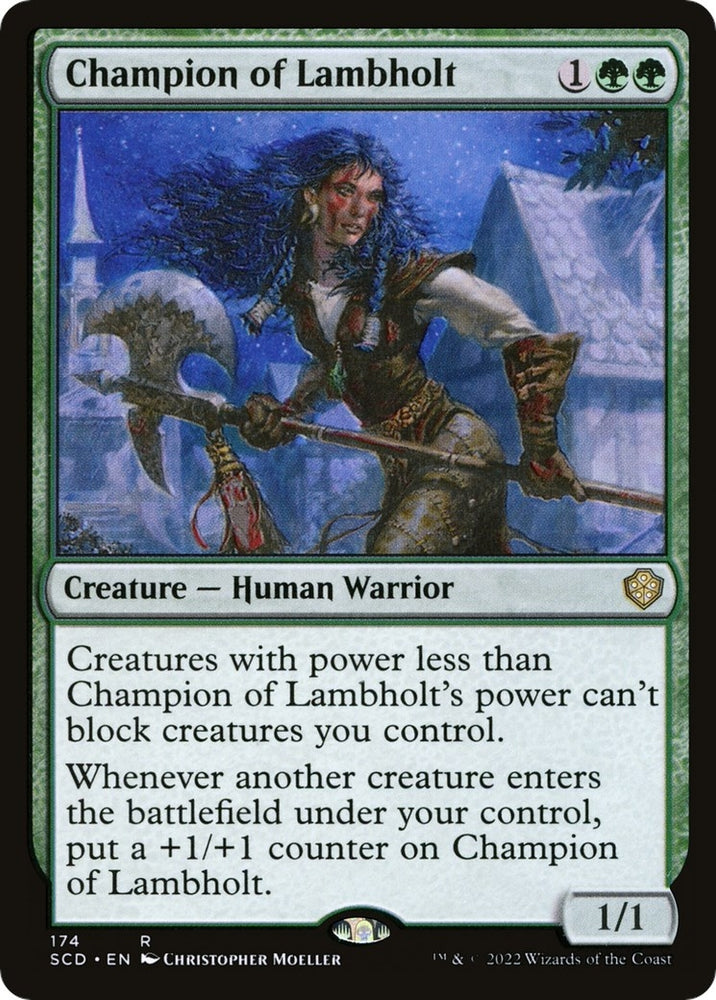 Image for Champion of Lambholt (174) [Starter Commander Decks]