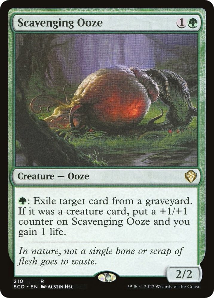 Image for Scavenging Ooze (210) [Starter Commander Decks]