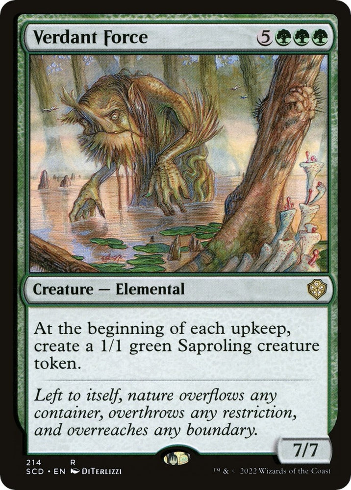 Image for Verdant Force (214) [Starter Commander Decks]