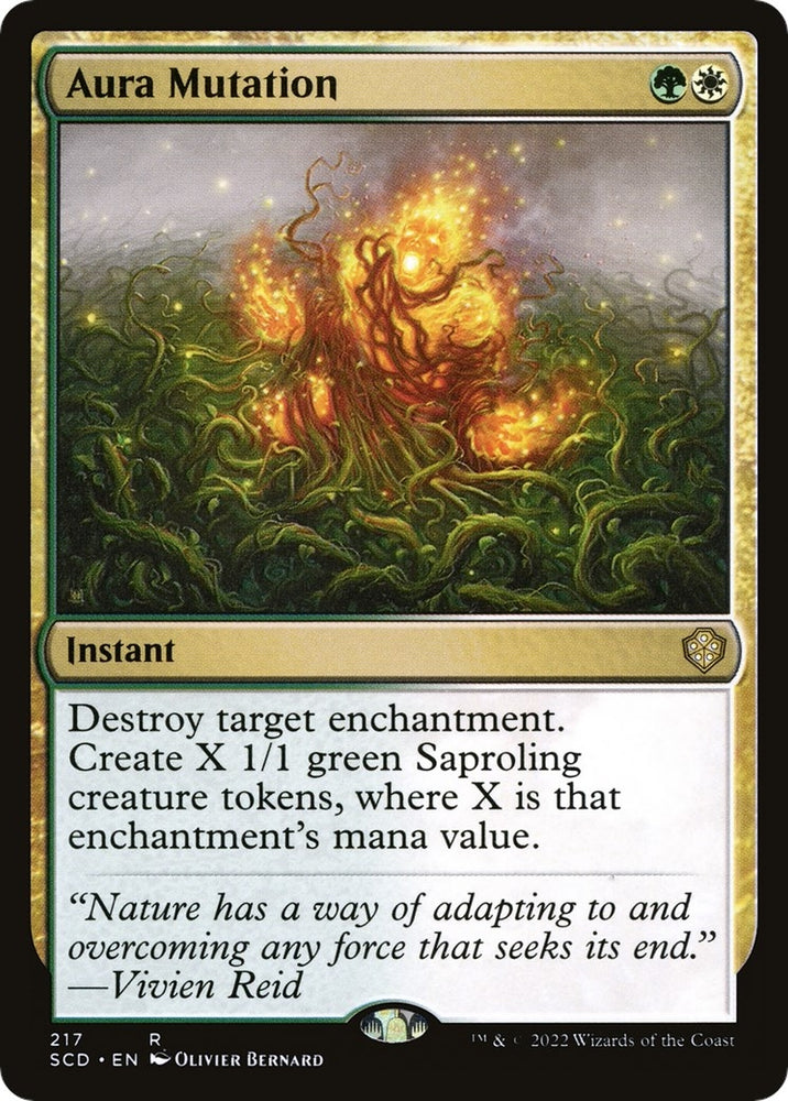 Image for Aura Mutation (217) [Starter Commander Decks]