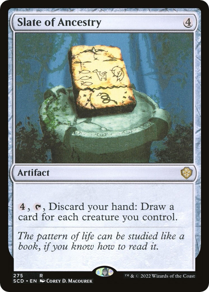 Image for Slate of Ancestry (275) [Starter Commander Decks]