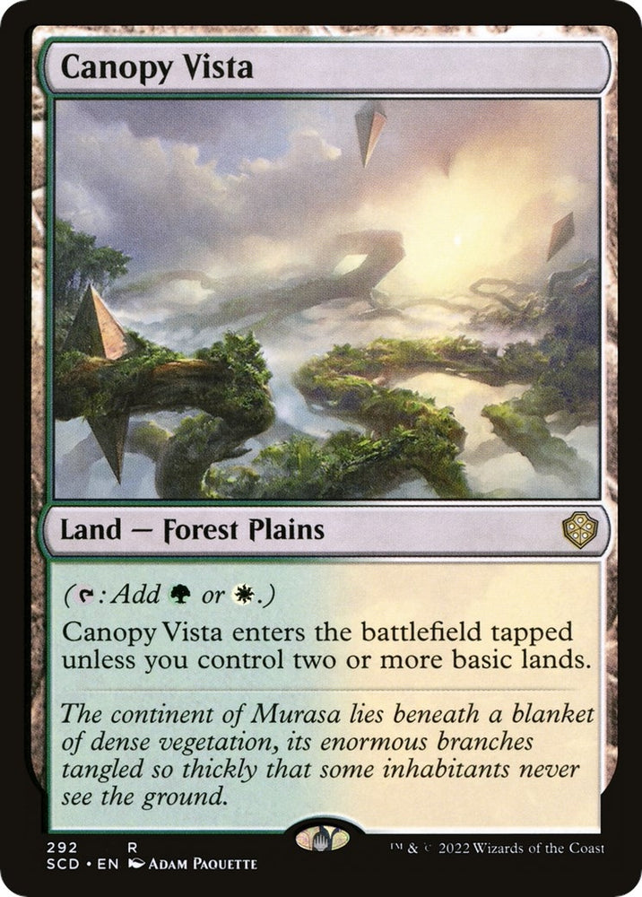 Image for Canopy Vista (292) [Starter Commander Decks]
