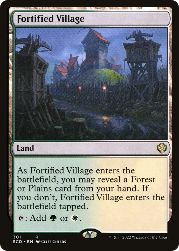 Image for Fortified Village (301) [Starter Commander Decks]