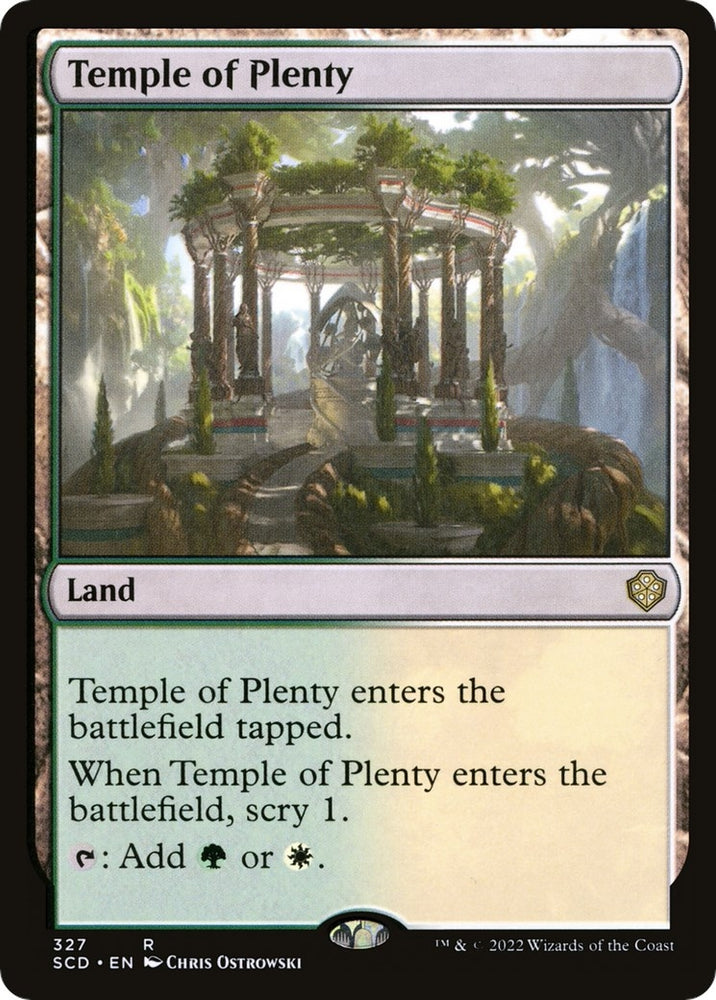 Image for Temple of Plenty (327) [Starter Commander Decks]