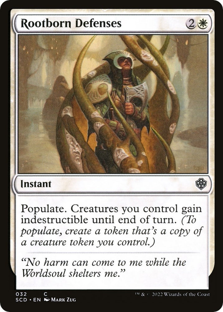Image for Rootborn Defenses (32) [Starter Commander Decks]