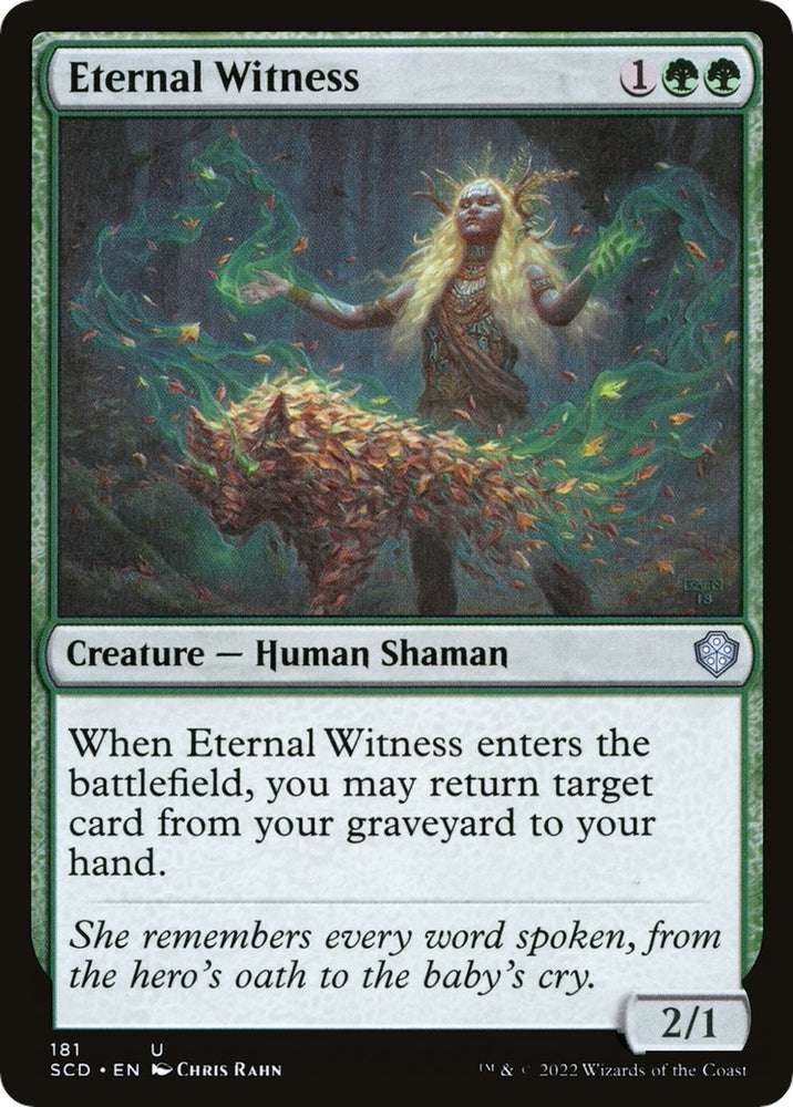 Image for Eternal Witness (181) [Starter Commander Decks]