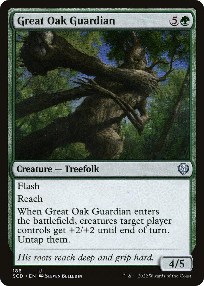 Image for Great Oak Guardian (186) [Starter Commander Decks]