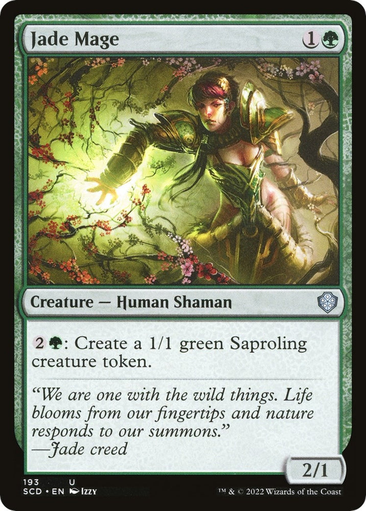 Image for Jade Mage (193) [Starter Commander Decks]
